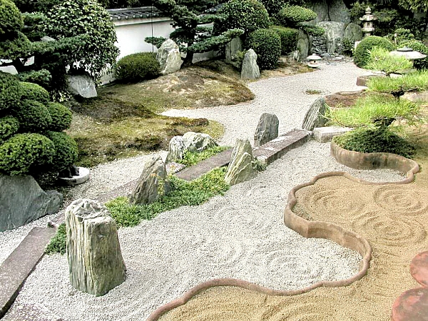 Четыре основных принципа дизайна сада в японском стиле: